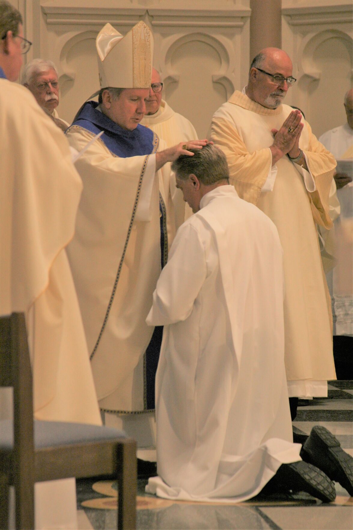 Three ordained to diaconal ministry of prayer, service